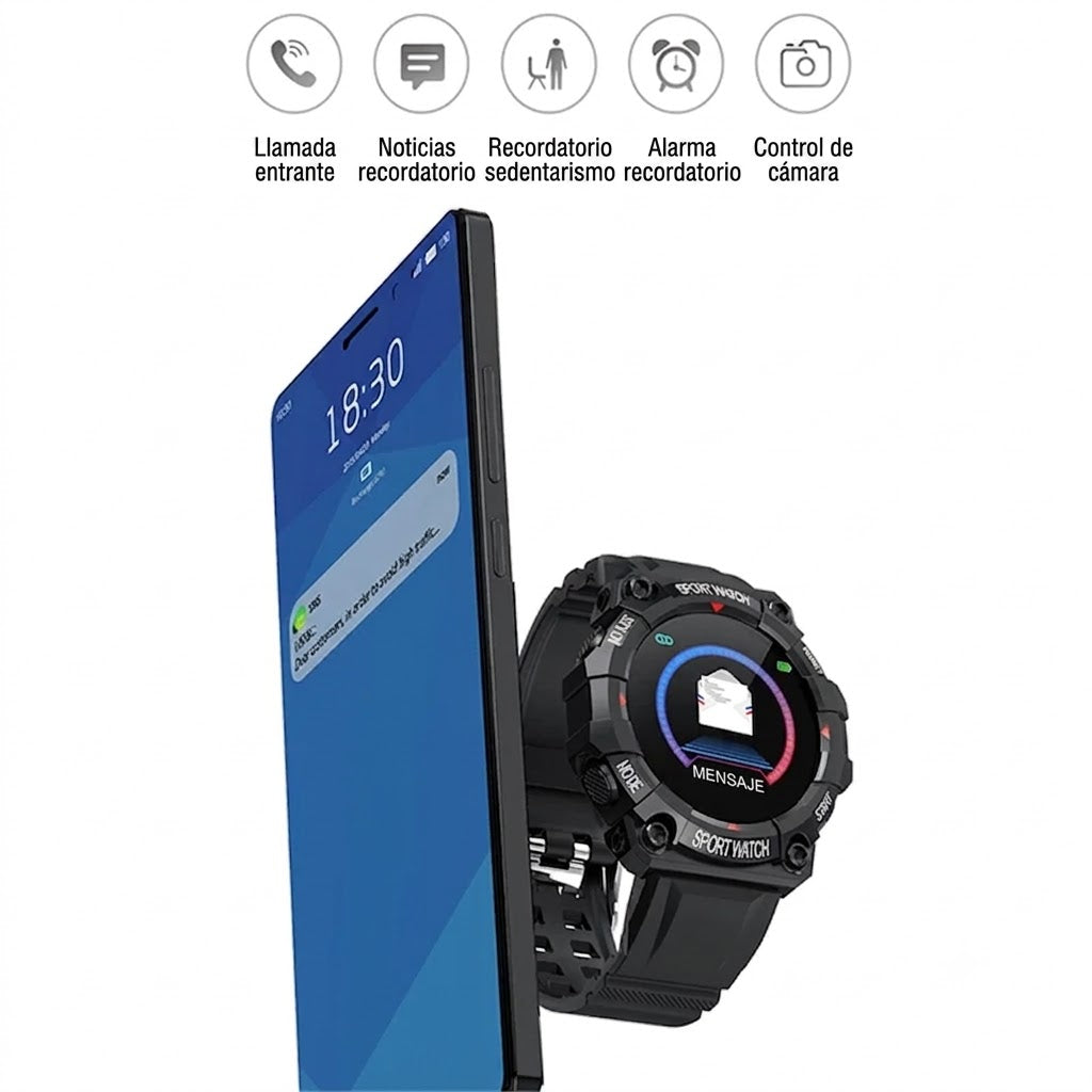 Smartwatch Fd68 Pro Reloj Inteligente De