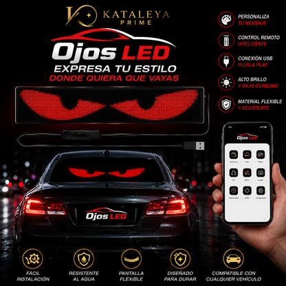 OJOS LED DE PARABRISAS PARA AUTOS