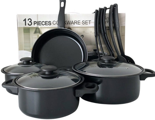 Batería Cocina Ollas 13 Piezas Utensilio