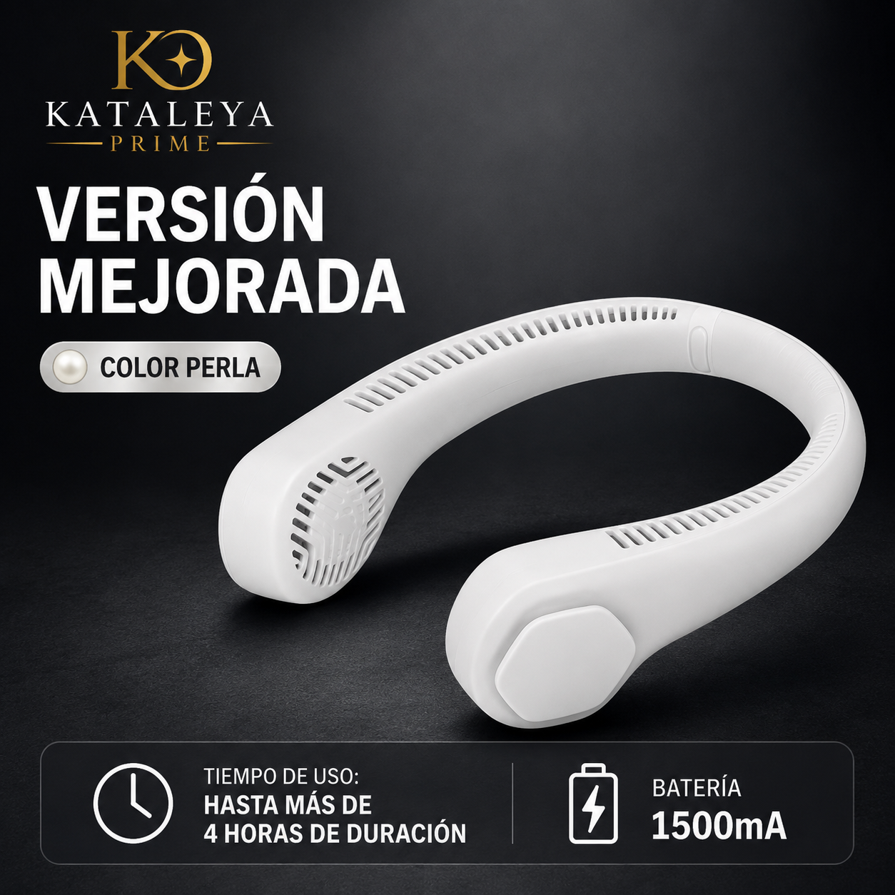 Ventilador de Cuello Portatil Black Days