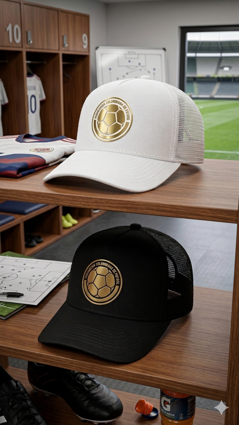 Gorra Trucker Colombia High-End — 10 diseños exclusivos con identidad colombiana