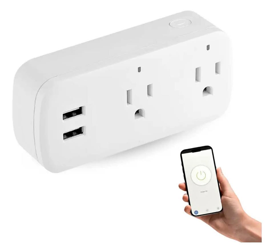 Enchufe Inteligente Doble - WiFi