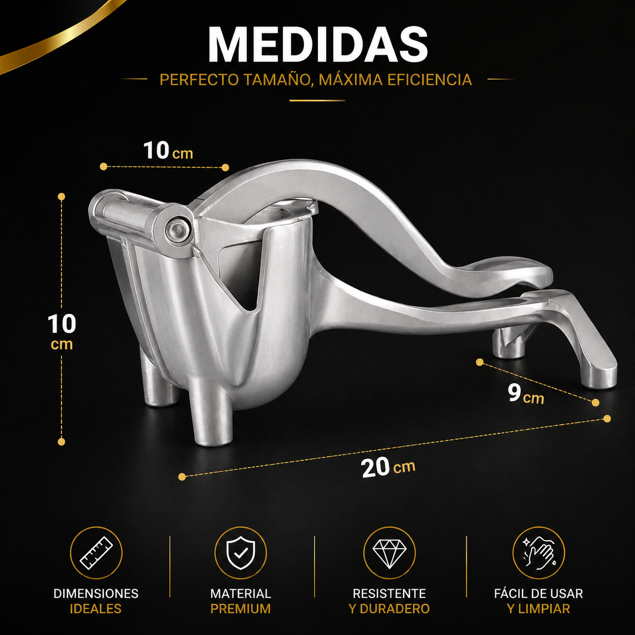 Exprimidor de Frutas Manual Premium