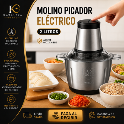 Molino Picador Eléctrico 2L