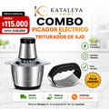 Combo Molino Picador + Triturador de Ajo