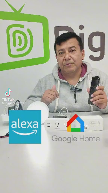 Enchufe Inteligente Doble - WiFi